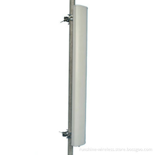 2.4GHz WiFi High-gain Base Station/Sector Panel Antenna with H or V Polarization